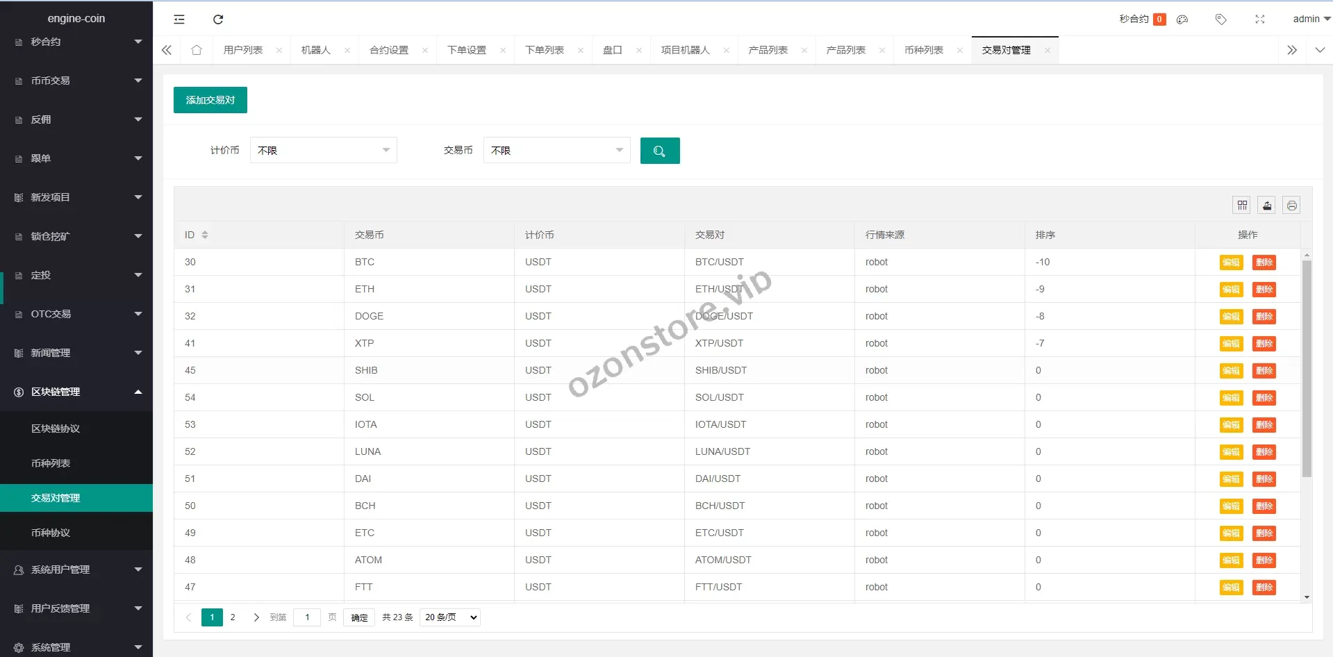 多语种交易所系统/币币合约秒合约交易/质押挖矿源码