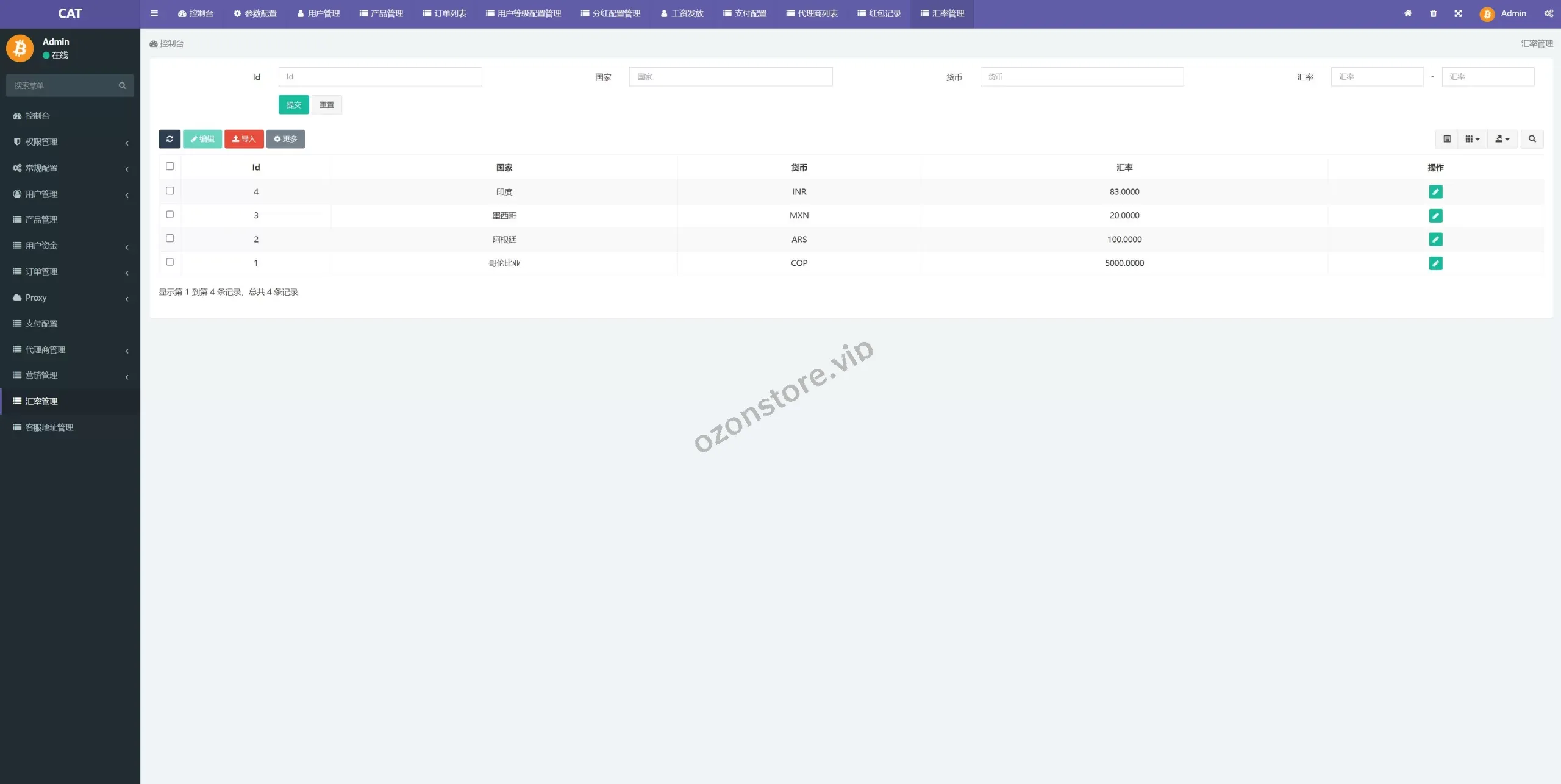 运营版多语种矿机系统源码/印度云算力投资/前后端分离/独立代理后台